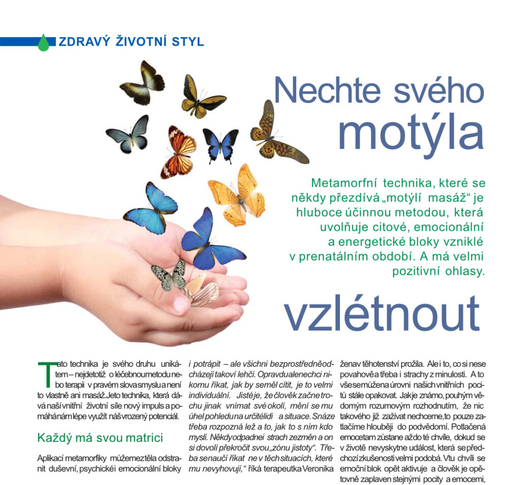 Joalis buletin: Nechte svého motýla vzlétnout