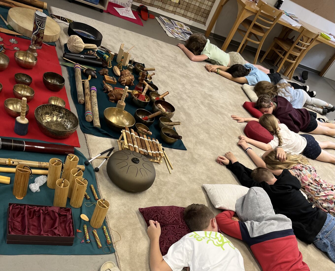 Muzikoterapie – workshop – ZŠ Montessori (2023)