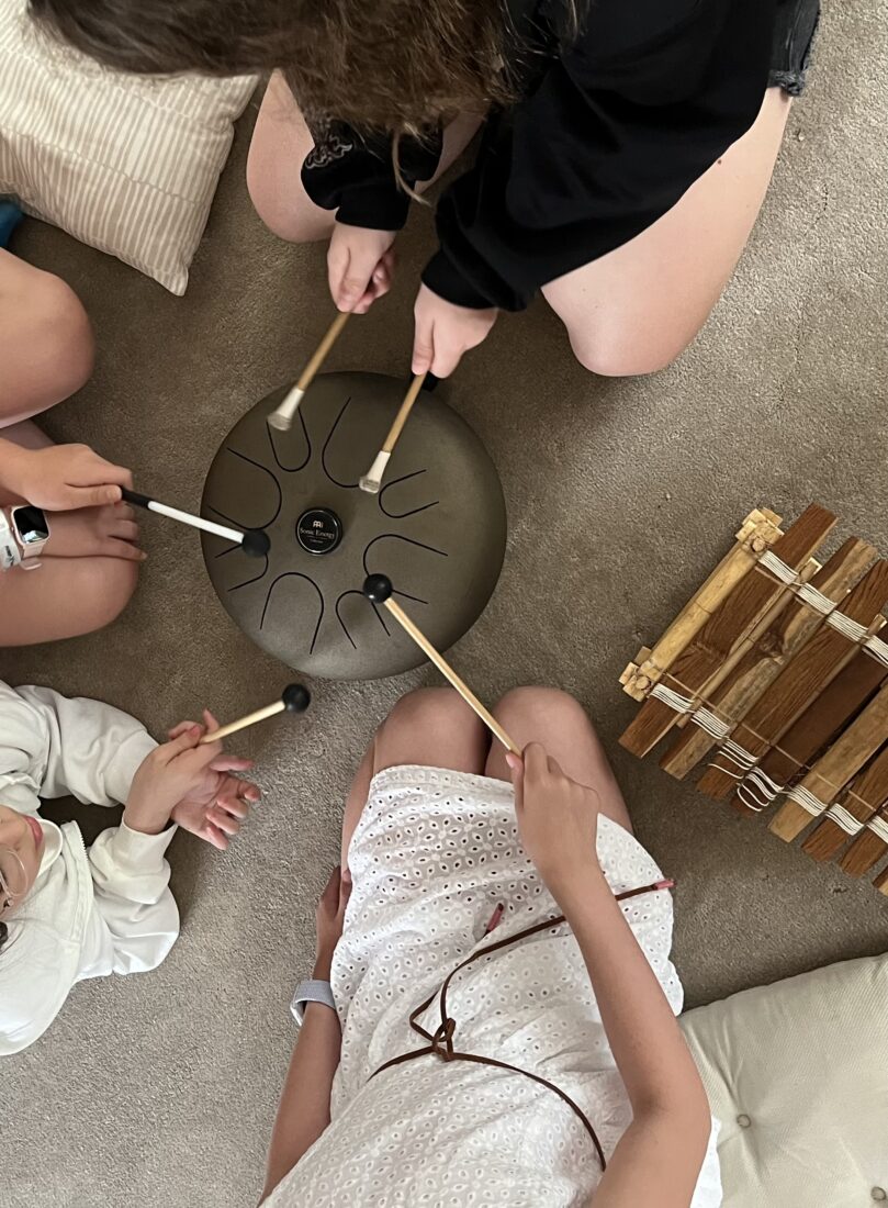 Muzikoterapie – workshop – ZŠ Montessori (2023)