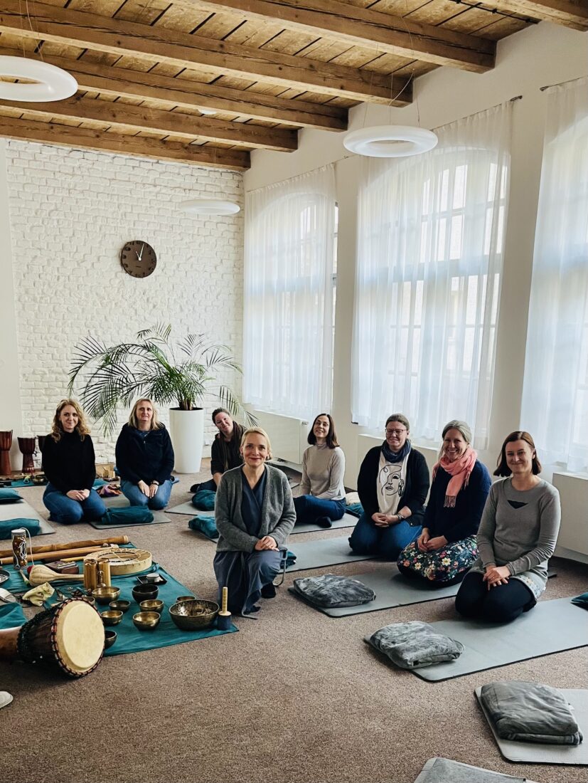 Muzikoterapeutická relaxace pro „Péče bez překážek, z. s.“