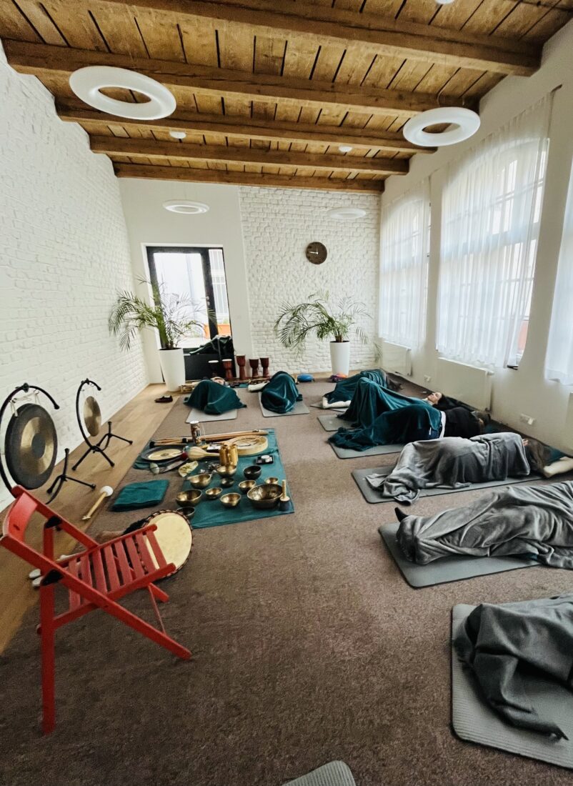 Muzikoterapeutická relaxace pro „Péče bez překážek, z. s.“